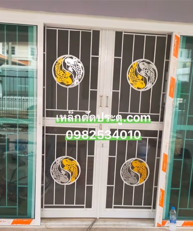 เหล็กดัดประตู มุ้งลวด Slide 2