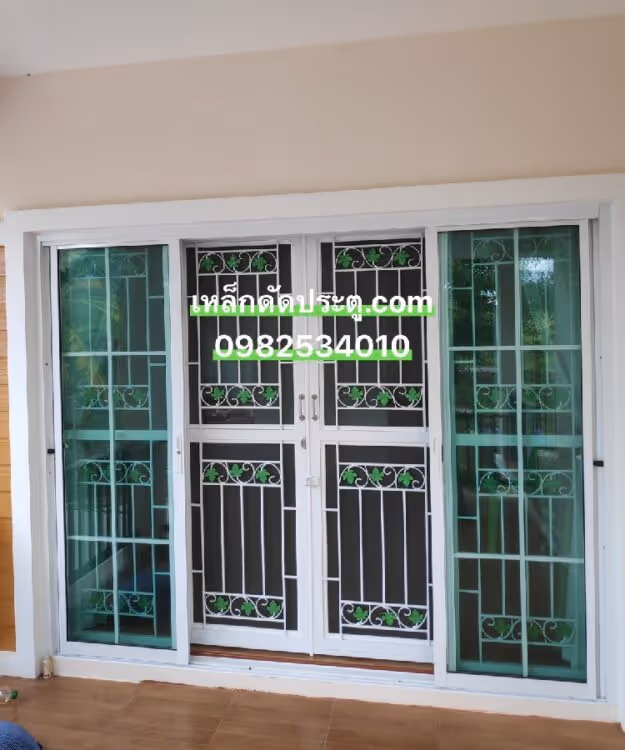 เหล็กดัดประตู มุ้งลวด Slide 6