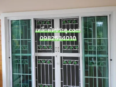 ผลงานติดตั้งเหล็กดัด