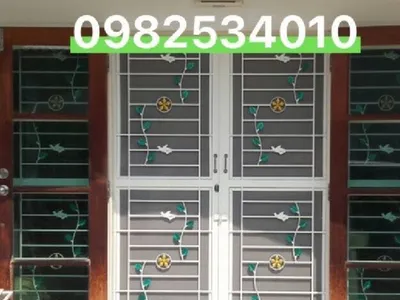 ผลงานติดตั้งเหล็กดัด