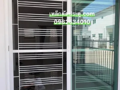 ผลงานติดตั้งเหล็กดัด