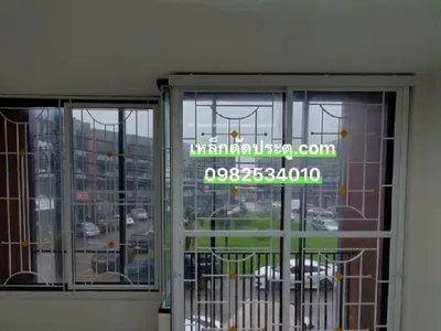 ผลงานติดตั้งเหล็กดัด