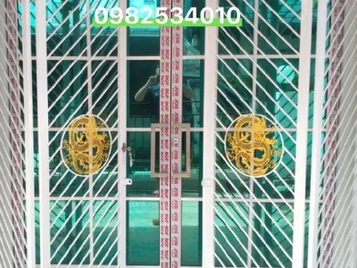 ผลงานติดตั้งเหล็กดัด