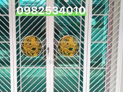 เหล็กดัดประตูกระจกบานเลื่อน