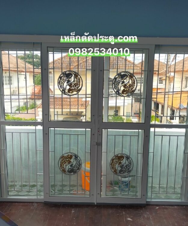 เหล็กดัดประตู ร้านเหล็กดัด รามอินทรา